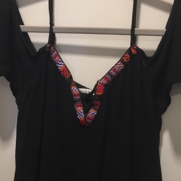 Black Tribal Romper - Sz M - Picture 2 of 4
